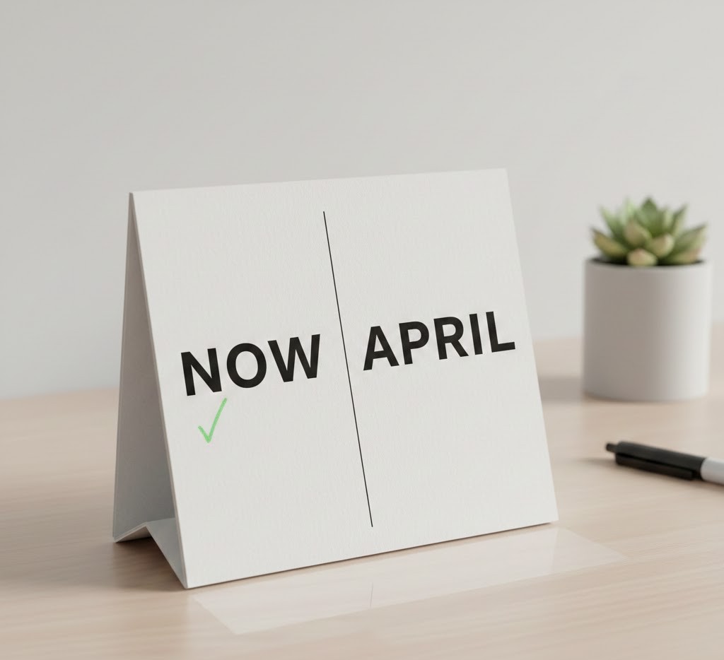 WHY NOW IS THE TIME TO REVIEW YOUR ACCOUNTING FIRM — NOT APRIL